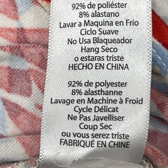 Women’s Large, LuLaRoe,  Red/White/Blue Tunic Top - Picture 8 of 10